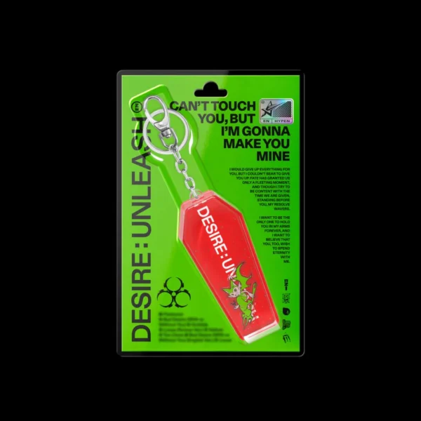 ENHYPEN - ("6th Mini Album [DESIRE : UNLEASH] KEYRING Ver.")