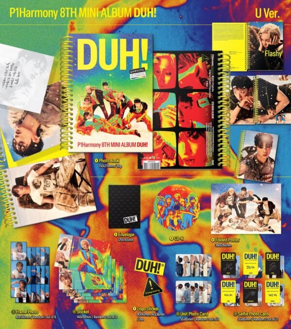 P1harmony - 8th mini álbum ("DUH!") - Imagen 3