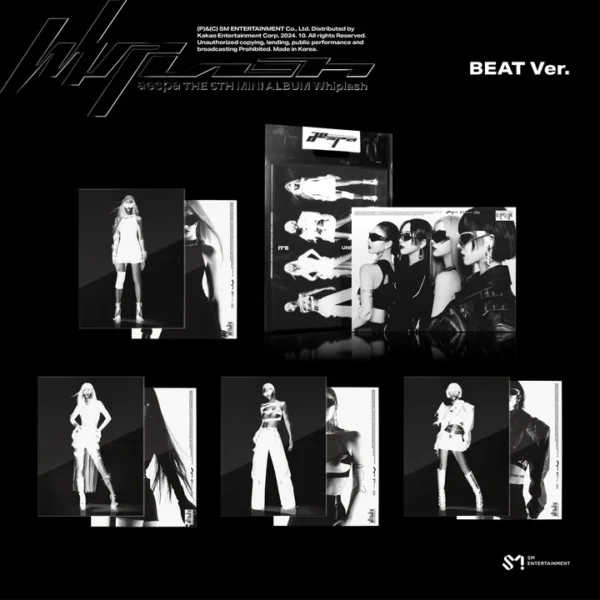aespa 5th mini album Whiplash