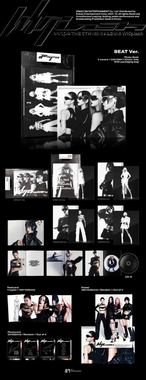 aespa 5th mini album Whiplash - Imagen 2